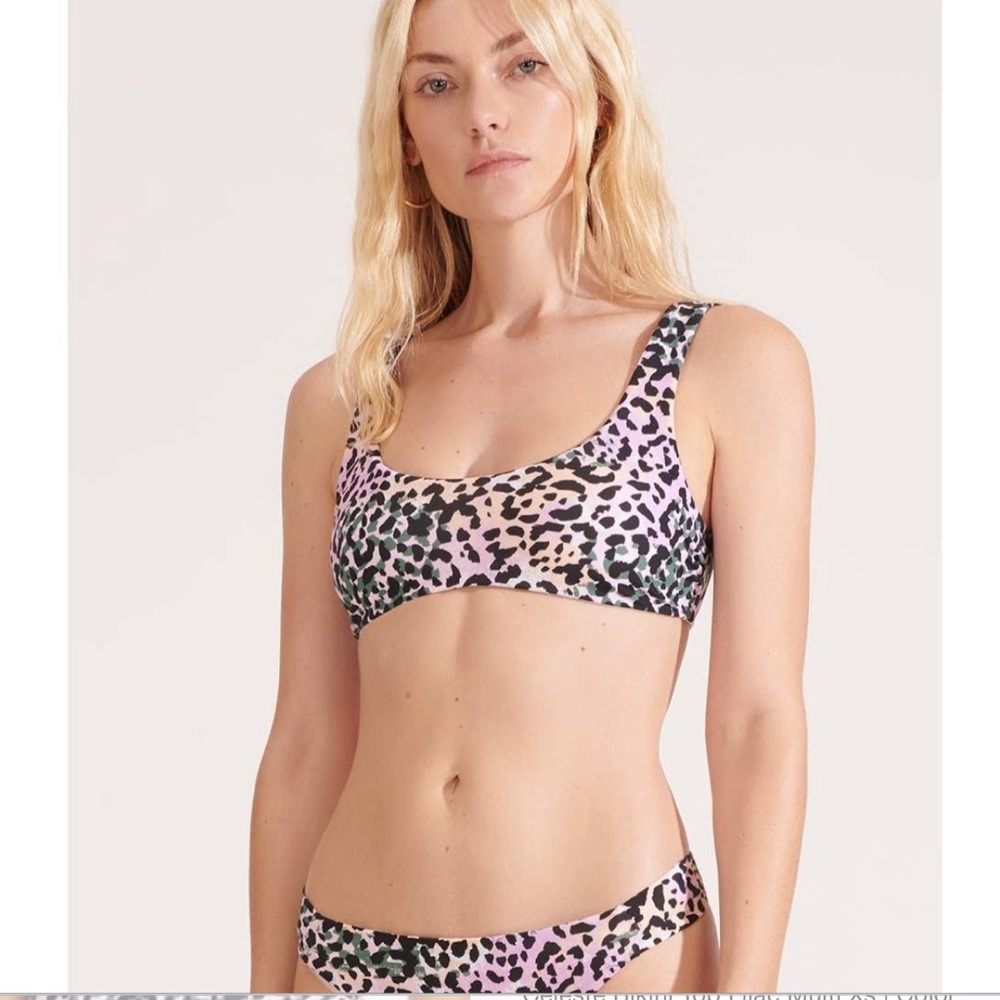 Veronica Beard Multi Color Swim Bikini Set